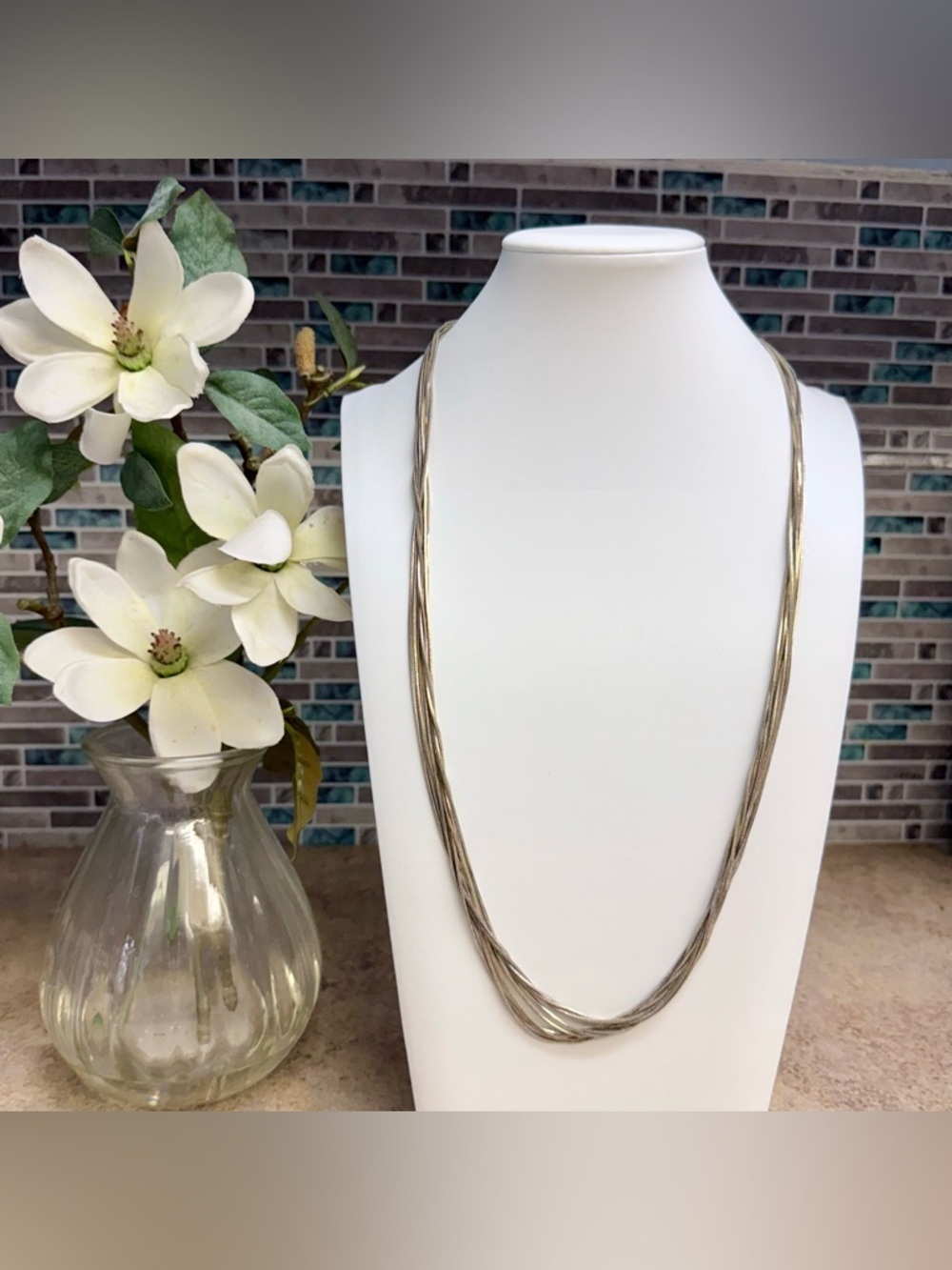 Ann Taylor Factory multi-strand necklace